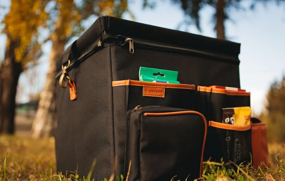 Ram Truck organizer for road trip