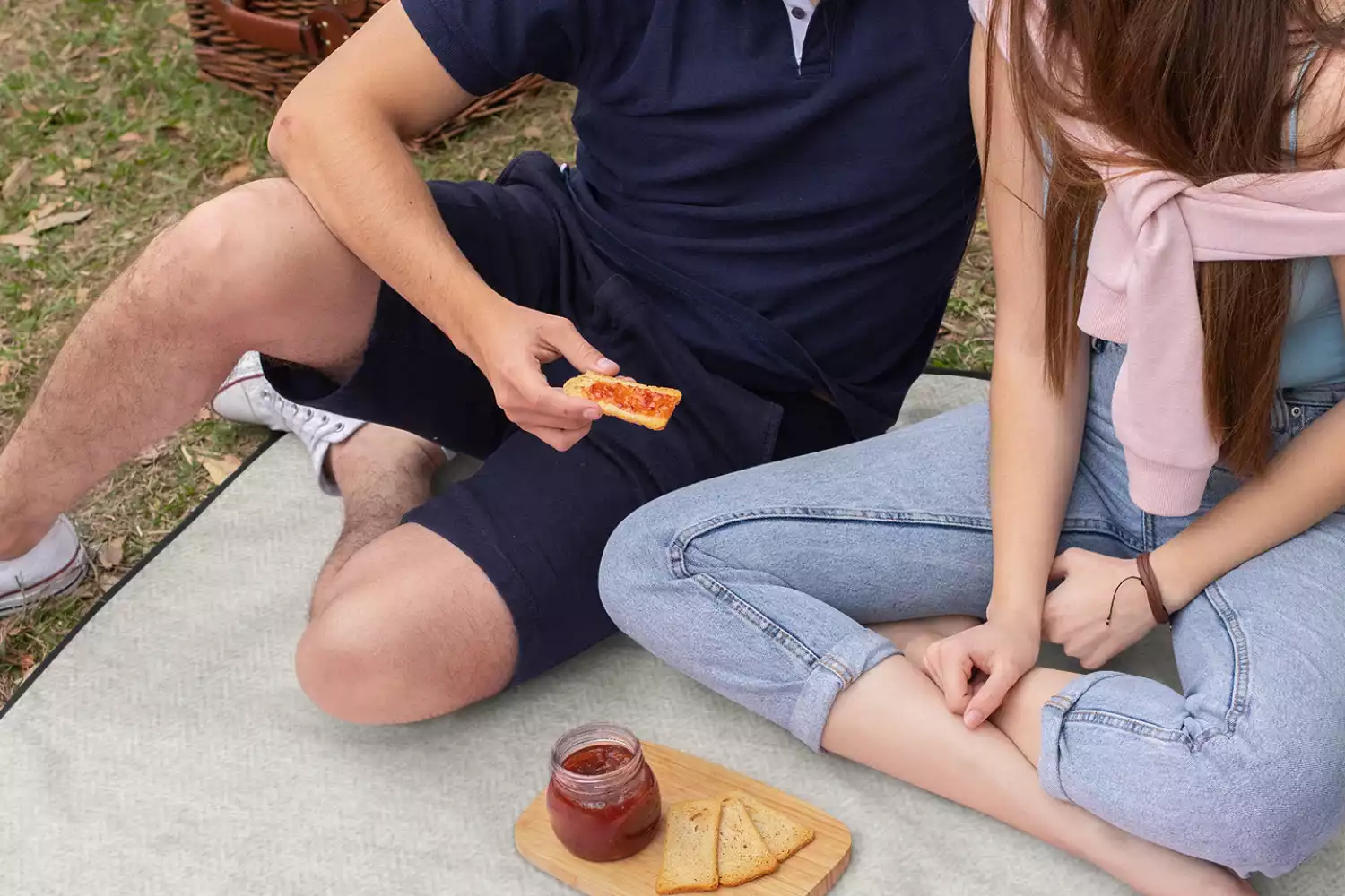 fancy picnic blanket